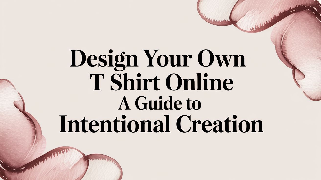 Design Your Own T-Shirt Online: A Guide to Intentional Creation