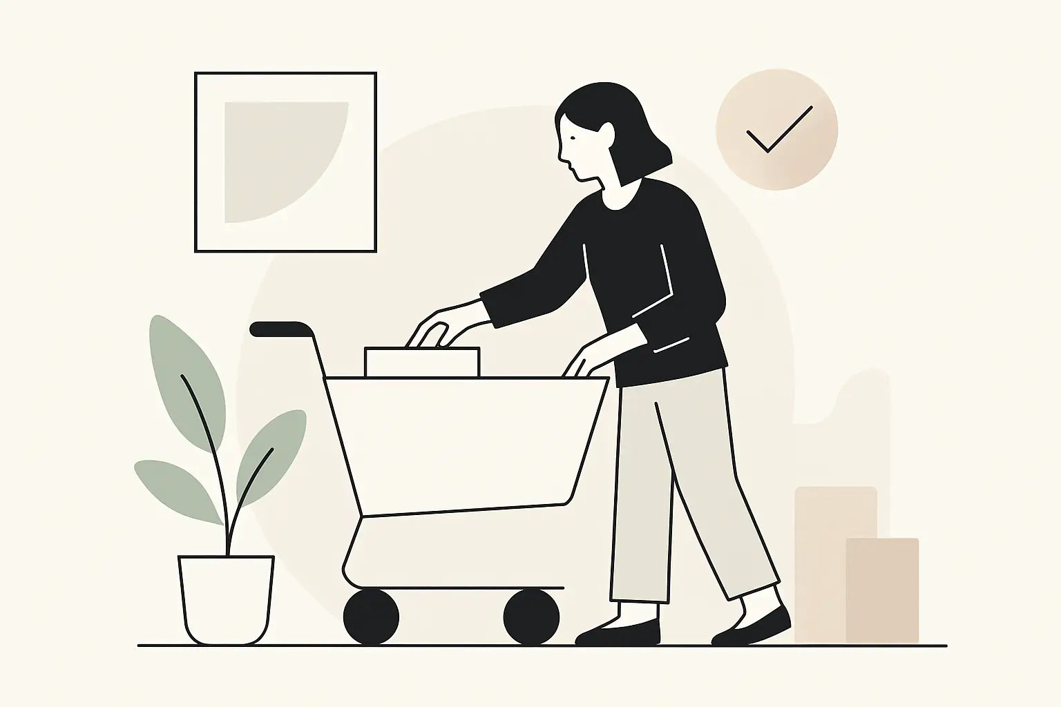 Your Minimal Inspiration Cart, Made Intentional
