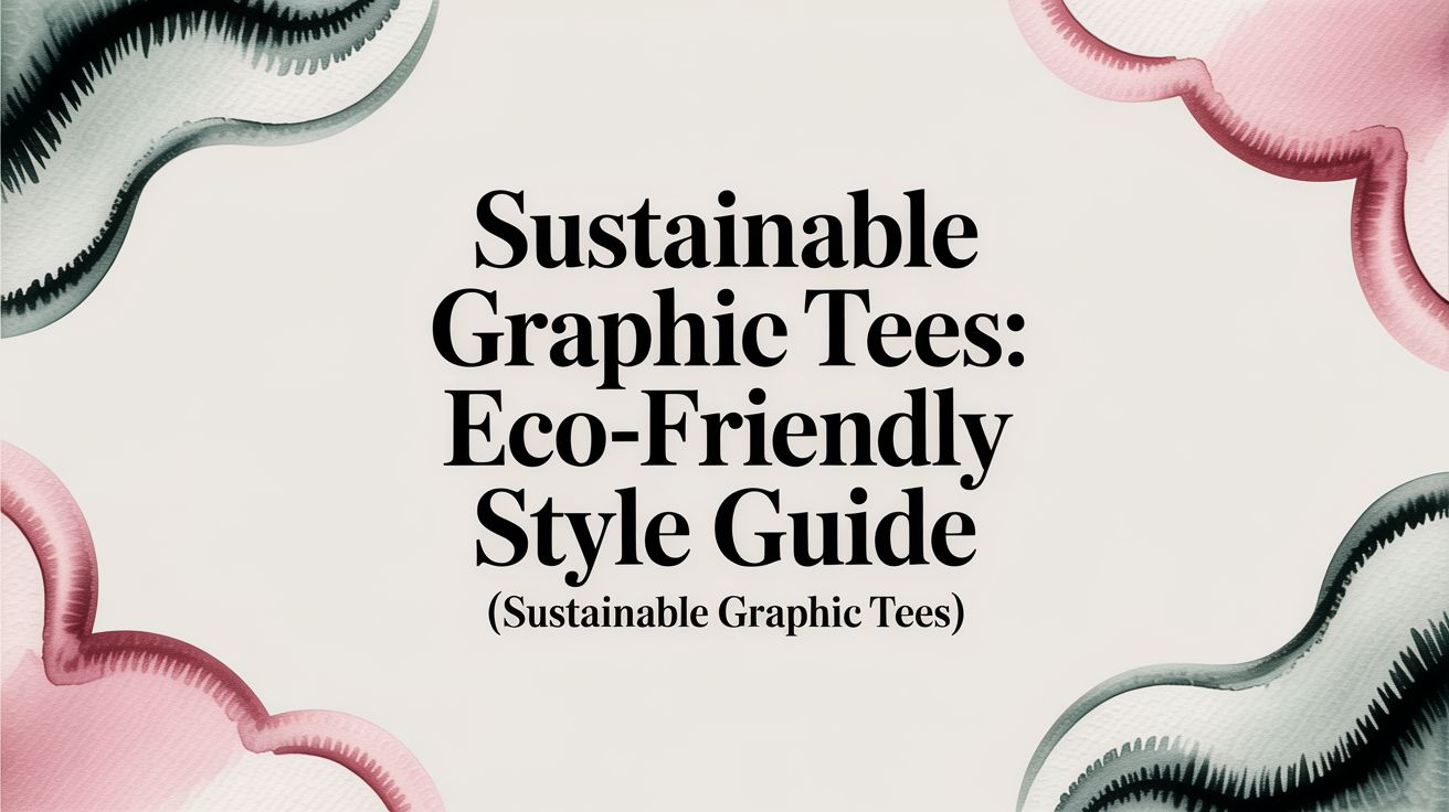 Finding Stillness in Style: A Guide to Sustainable Graphic Tees