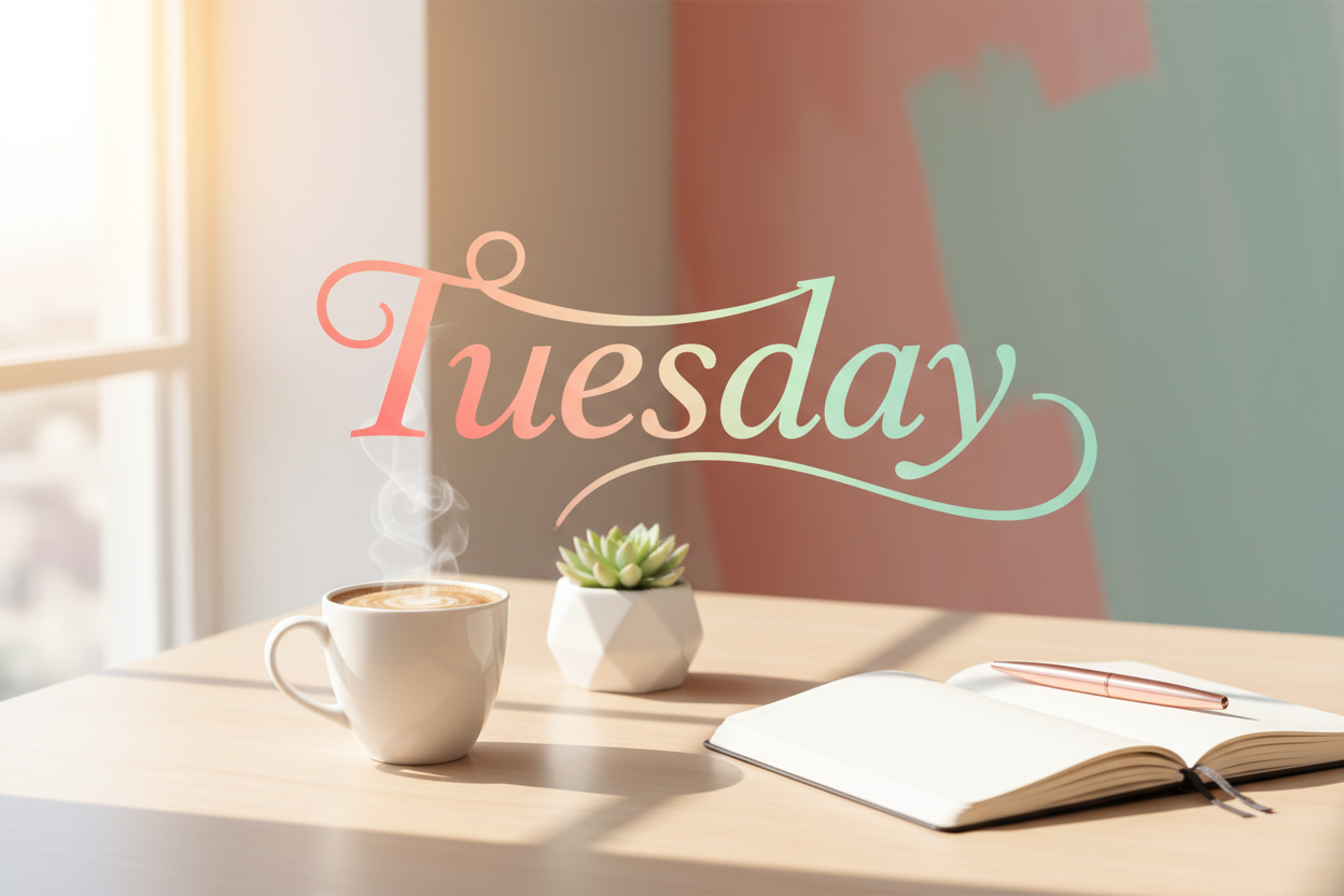 tuesday minimalist t‑shirt collection