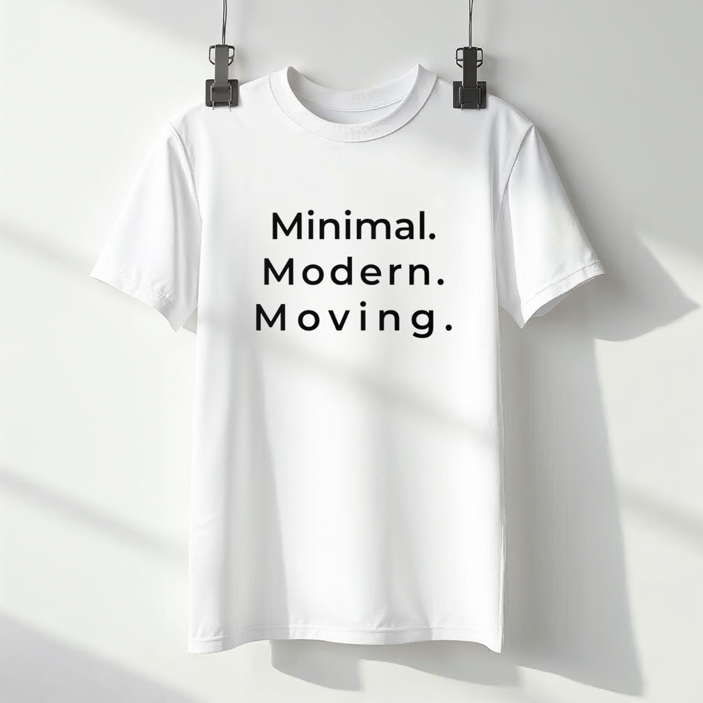 Minimal. Modern. Moving.