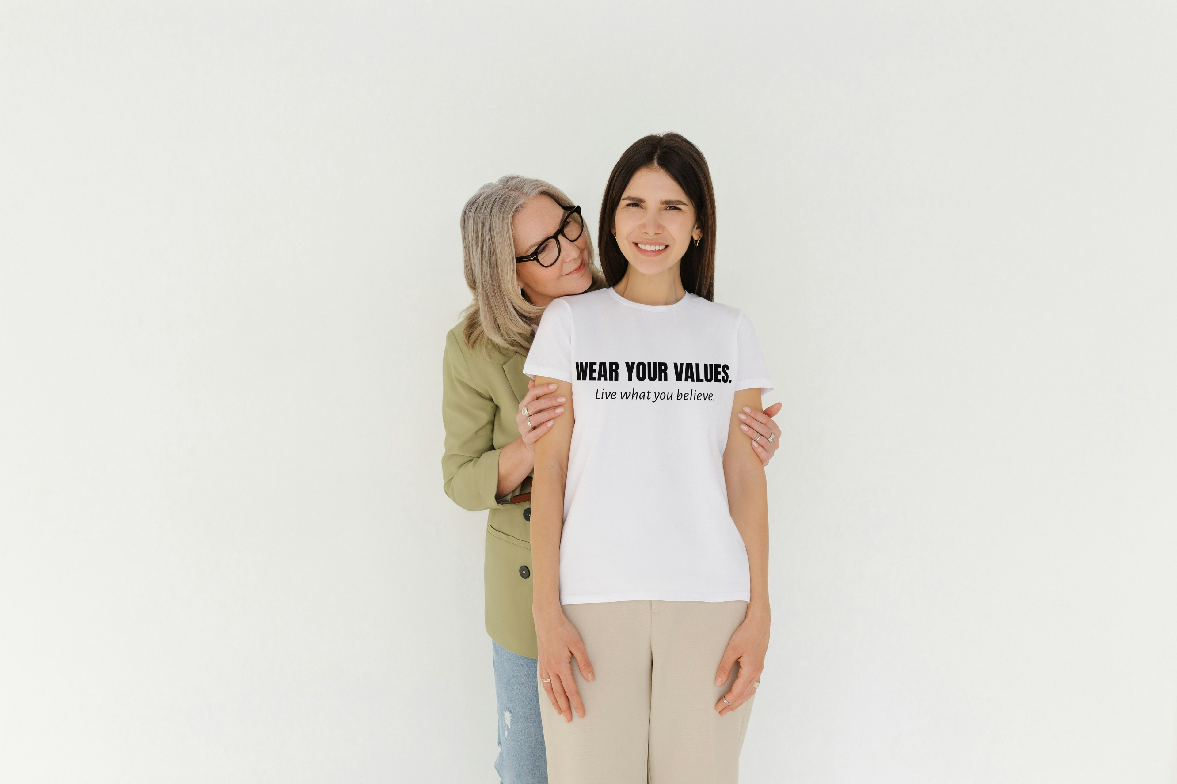 Wear your values. Live what you believe.