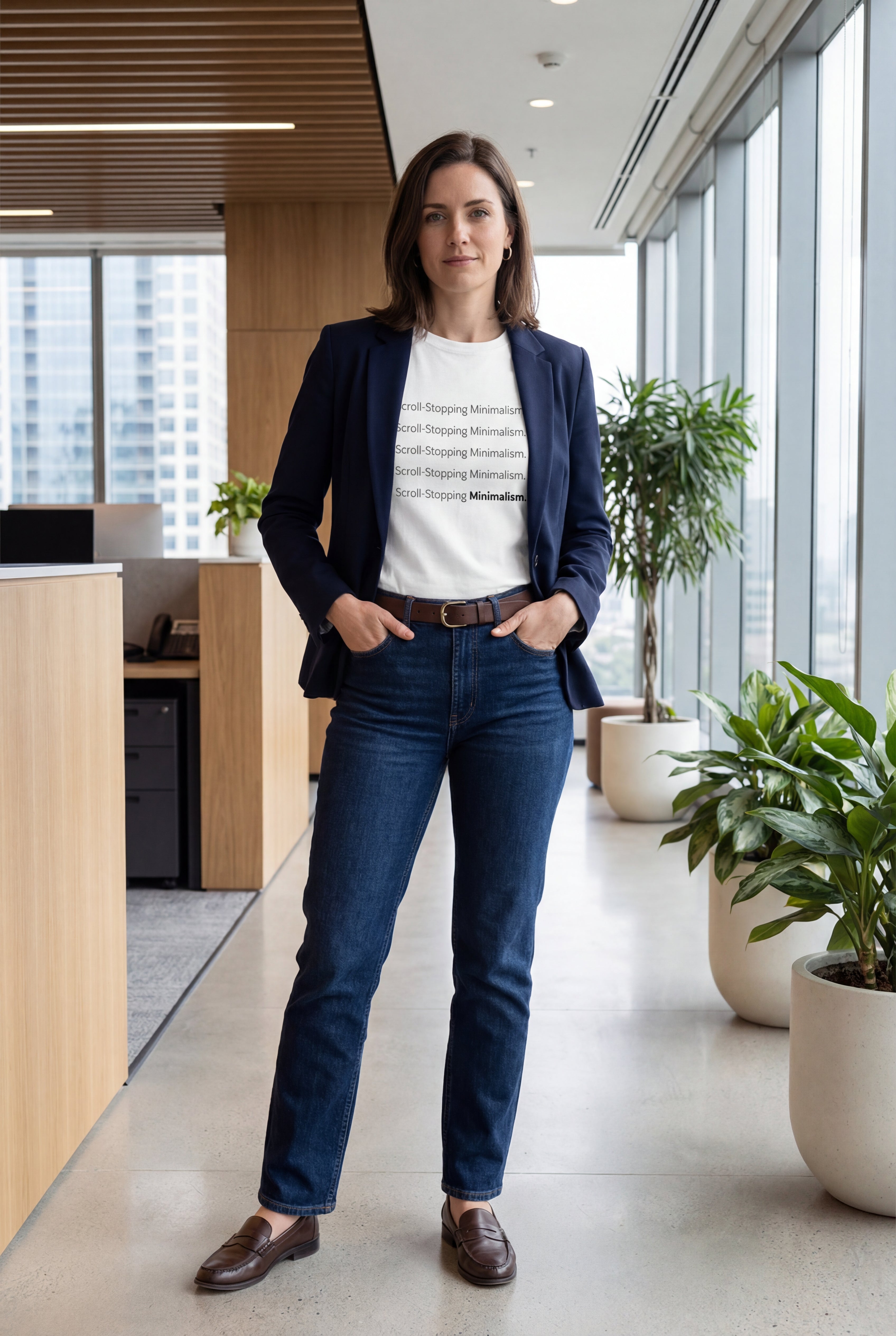 Scroll-stopping minimalism