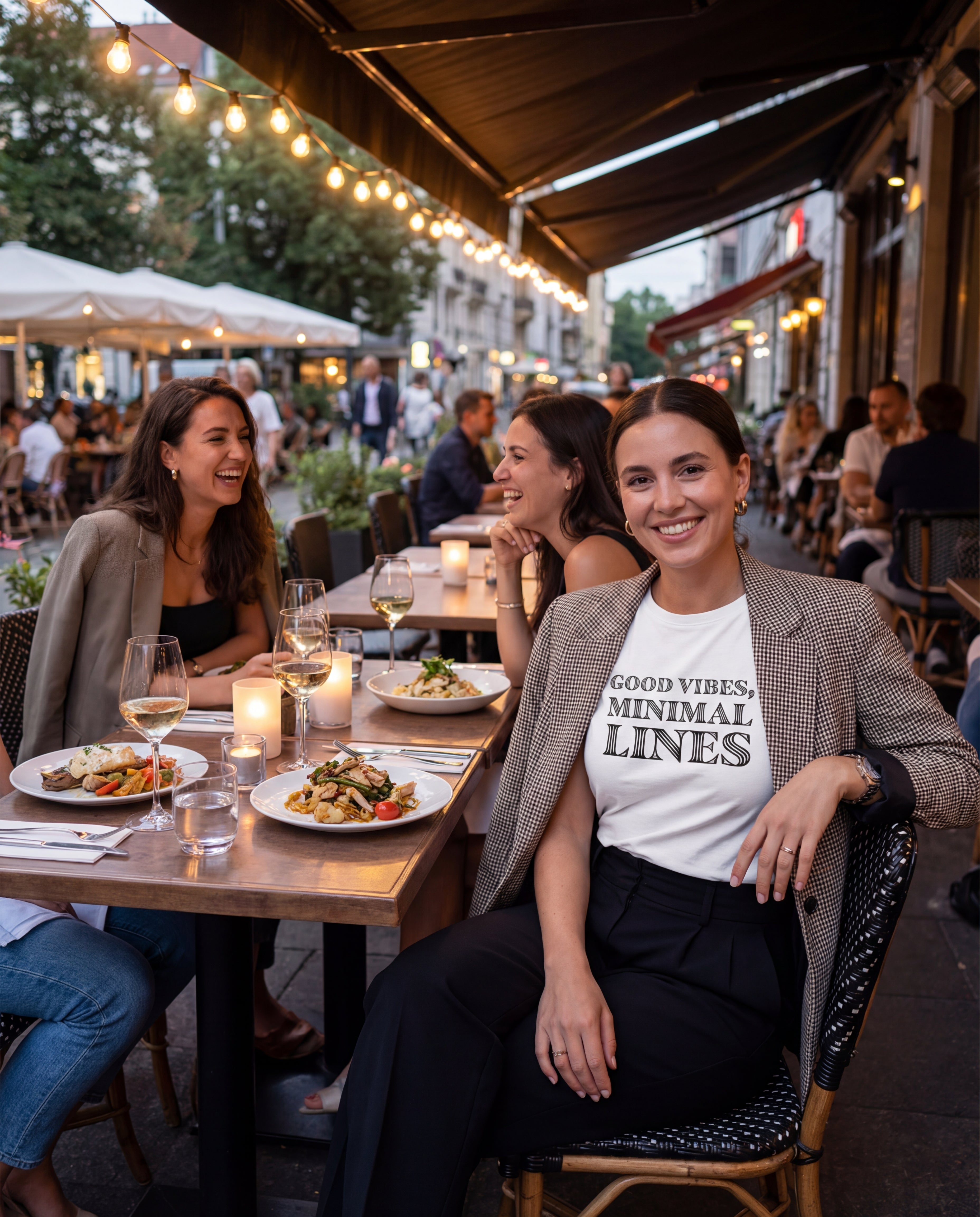 Good vibes, minimal lines