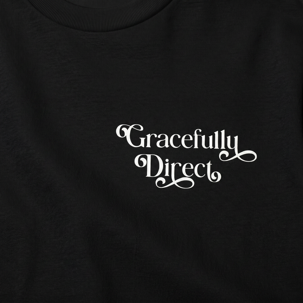 Gracefully Direct (Black)