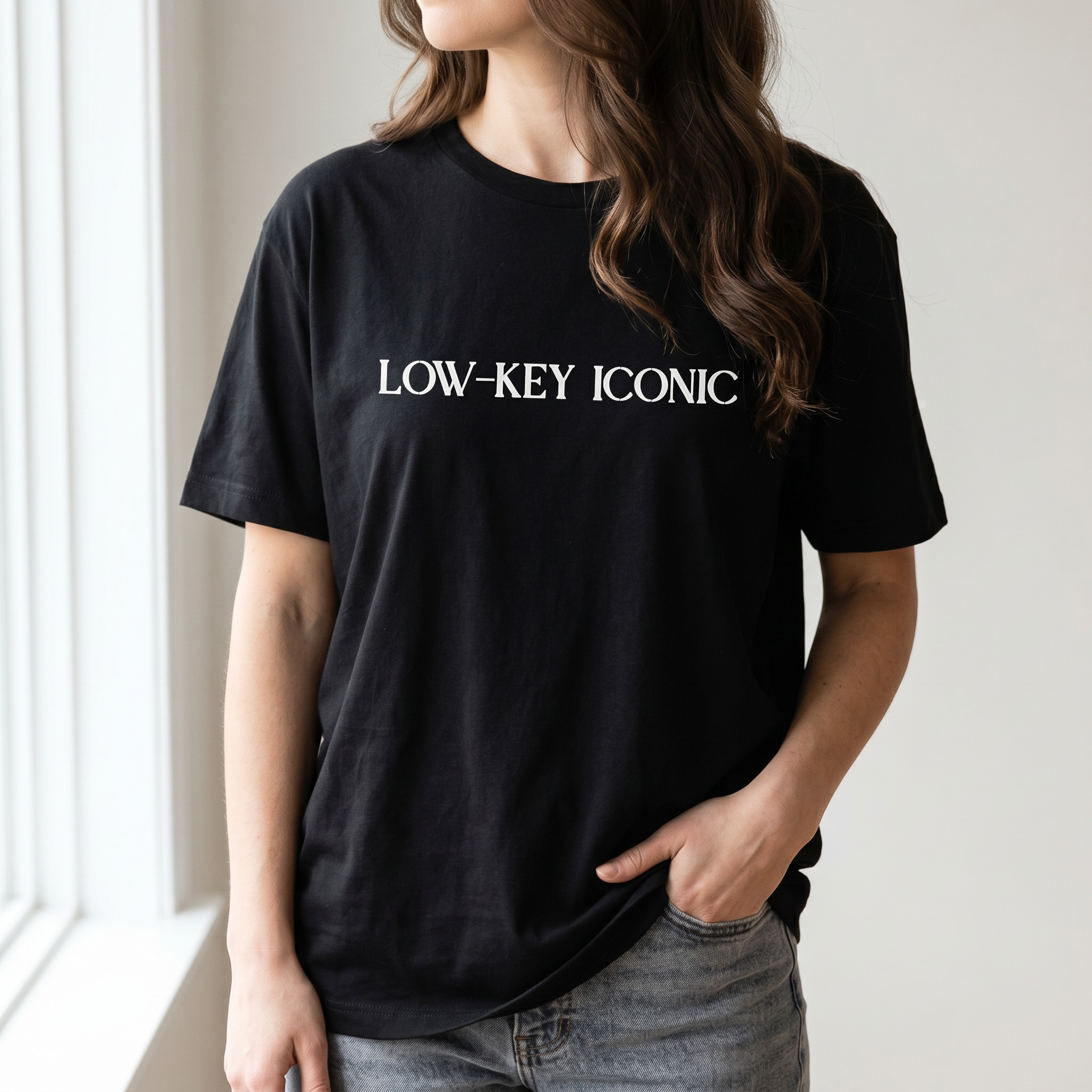 Low‑Key Iconic (Black)