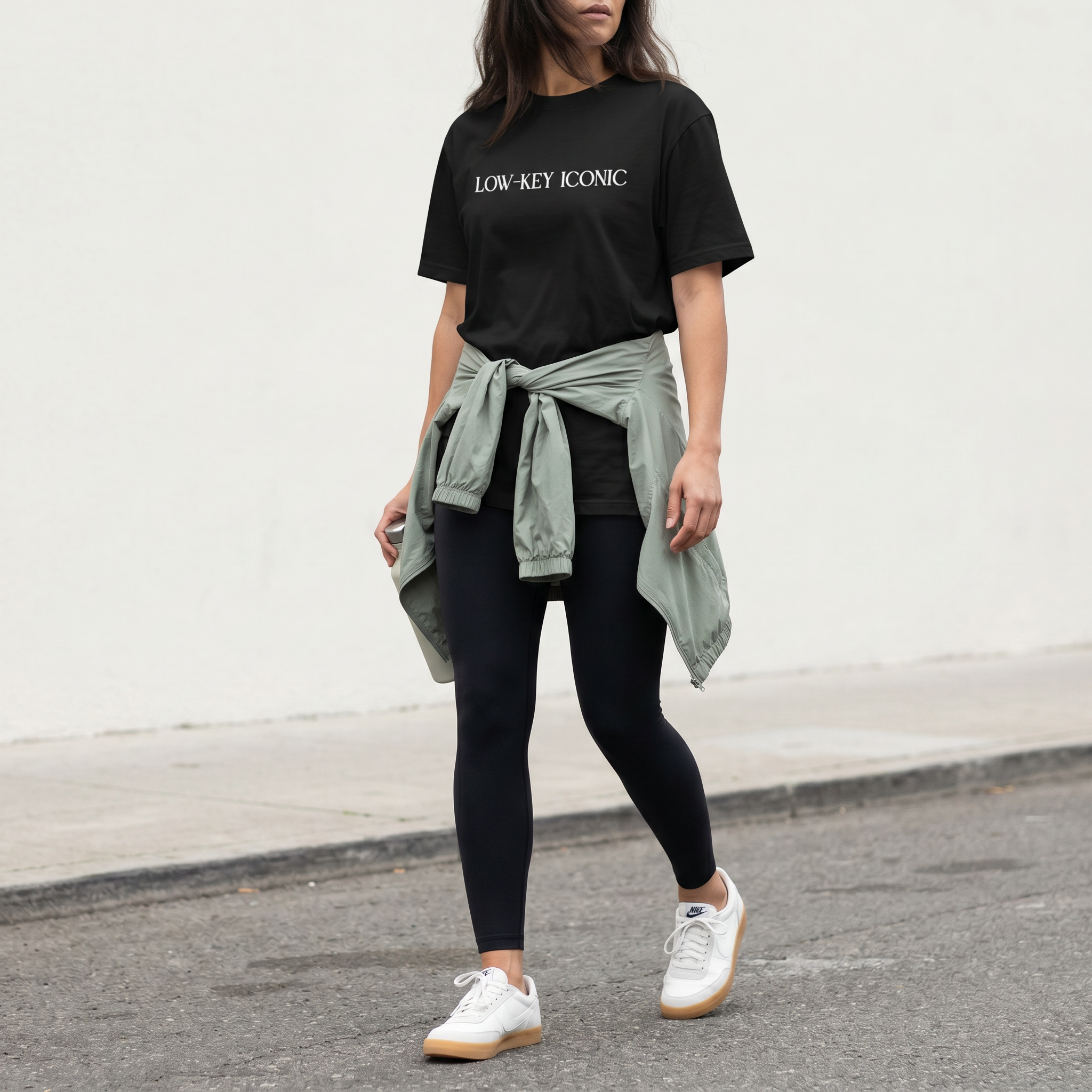 Low‑Key Iconic (Black)
