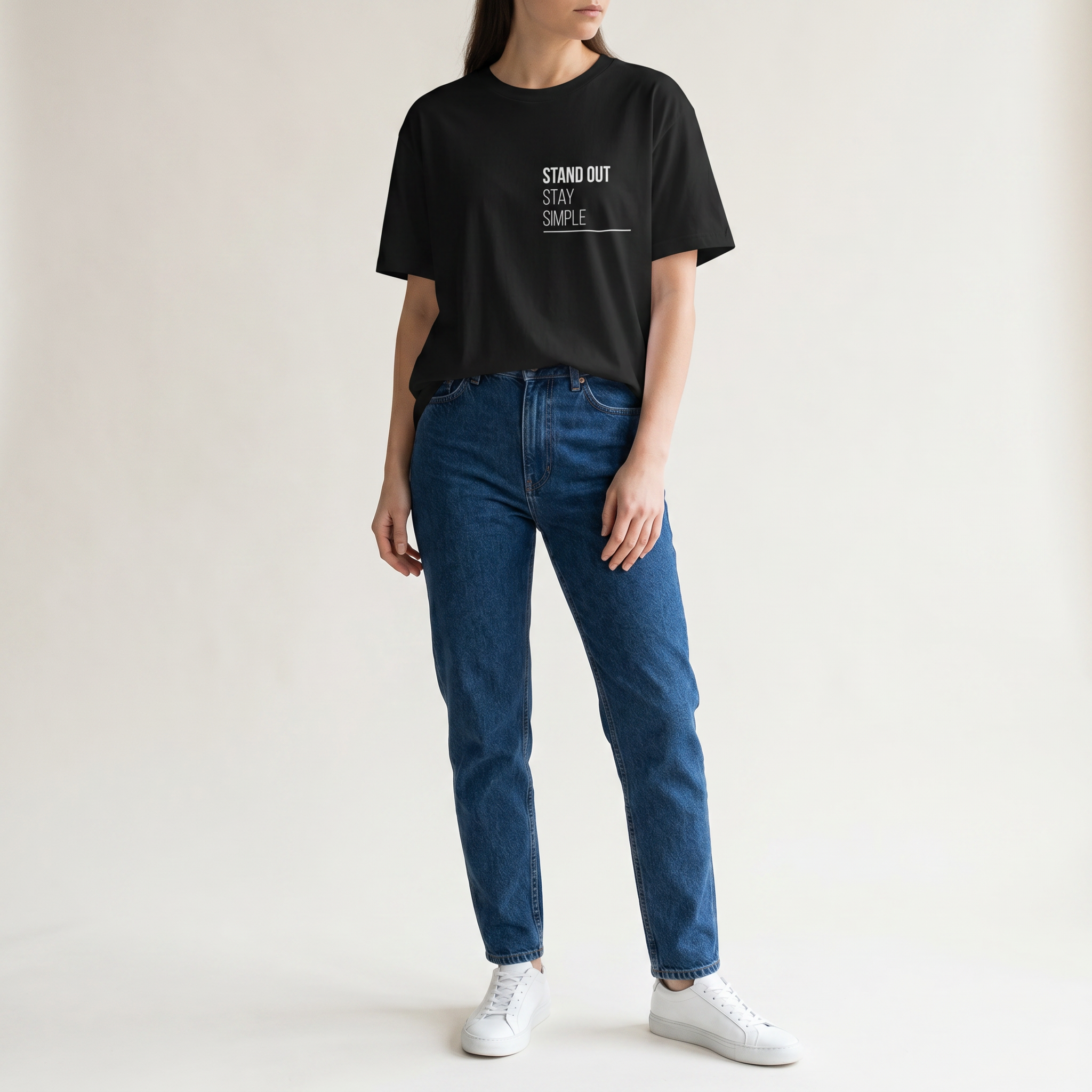 Stand out Stay simple (Black)