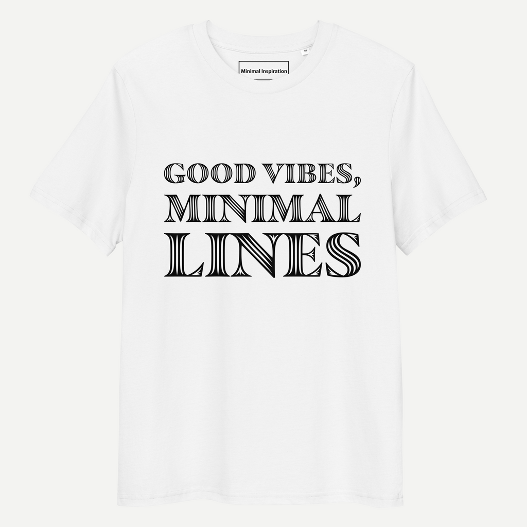 Good vibes, minimal lines
