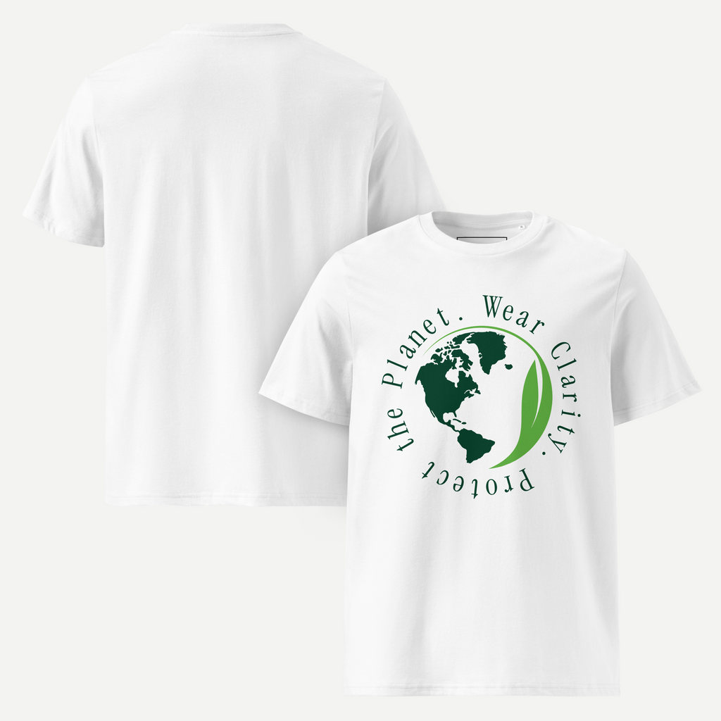 Wear clarity. Protect the planet.