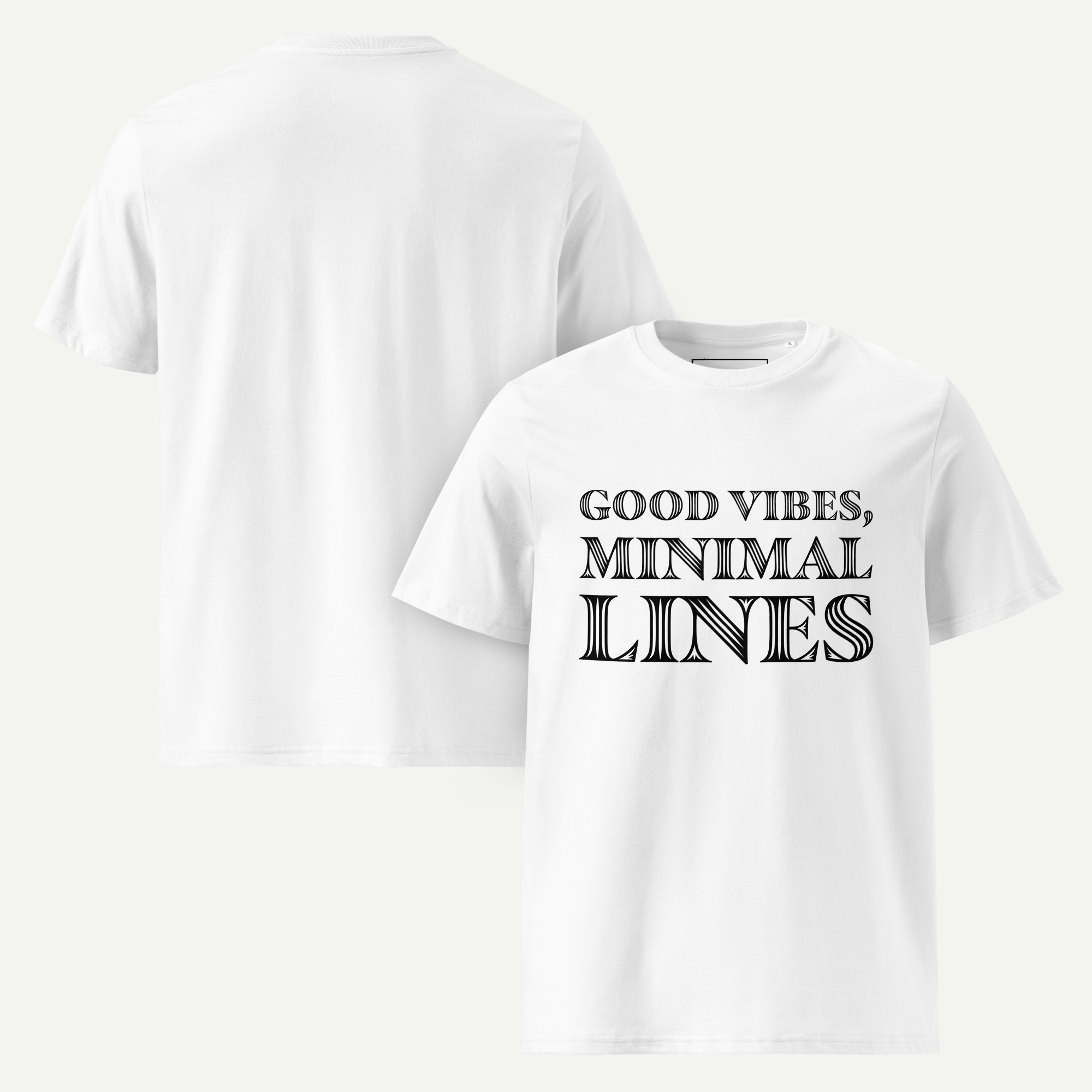 Good vibes, minimal lines