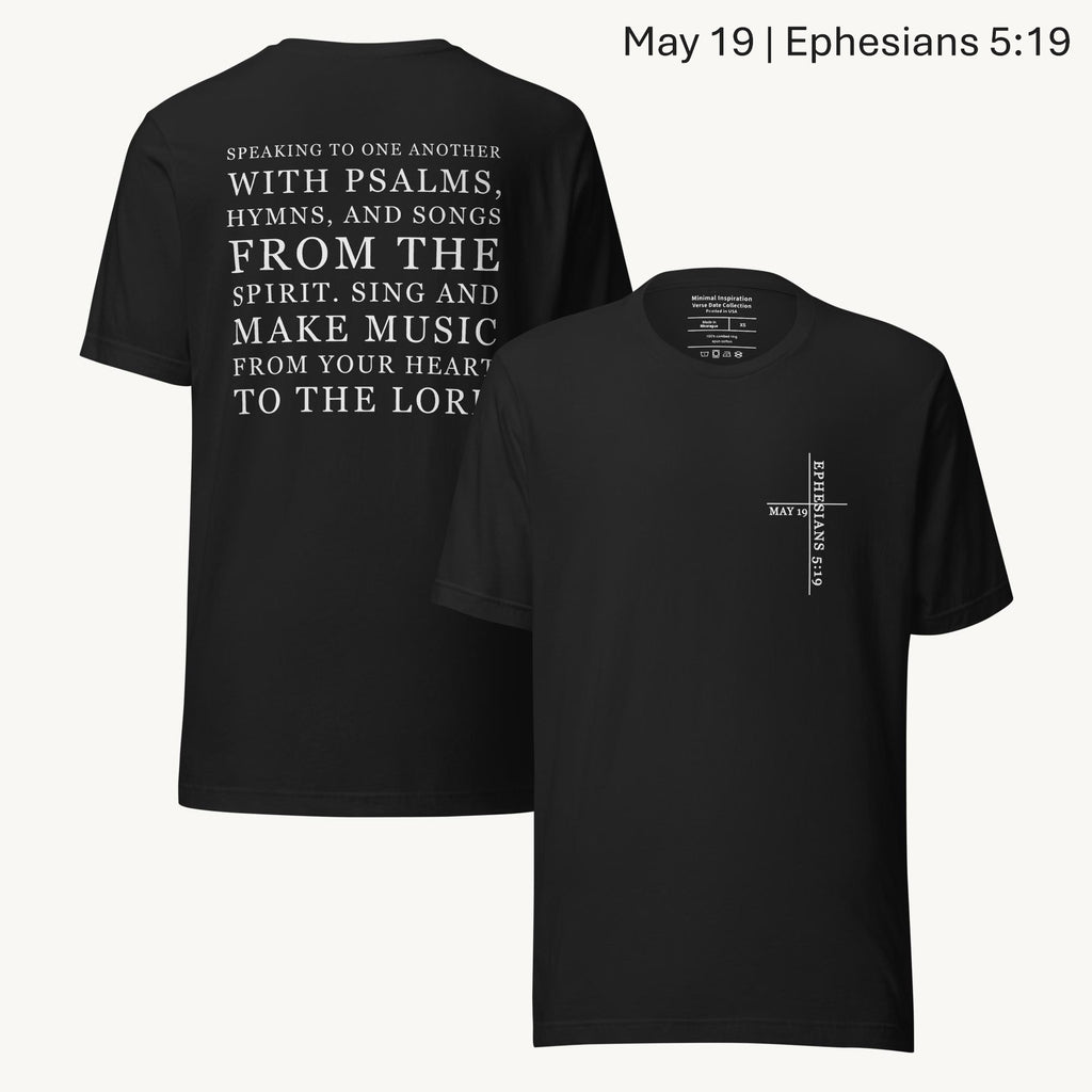 May 19 — “Speak With Joy” (Ephesians 5:19)