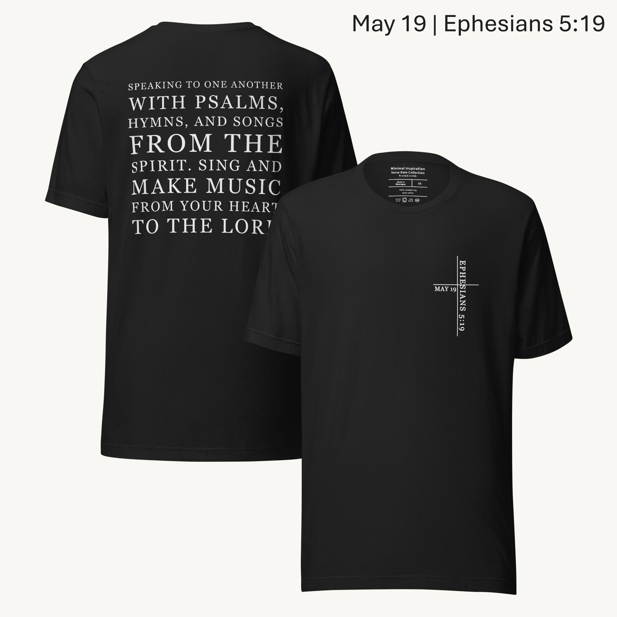 May 19 — “Speak With Joy” (Ephesians 5:19)