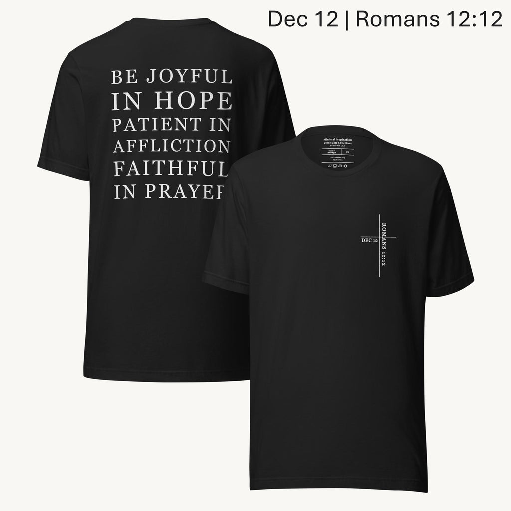 Dec 12 — “Joyful in Hope” (Romans 12:12)